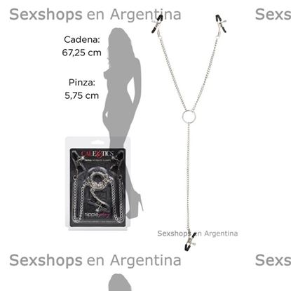 Triple pinza con cadena